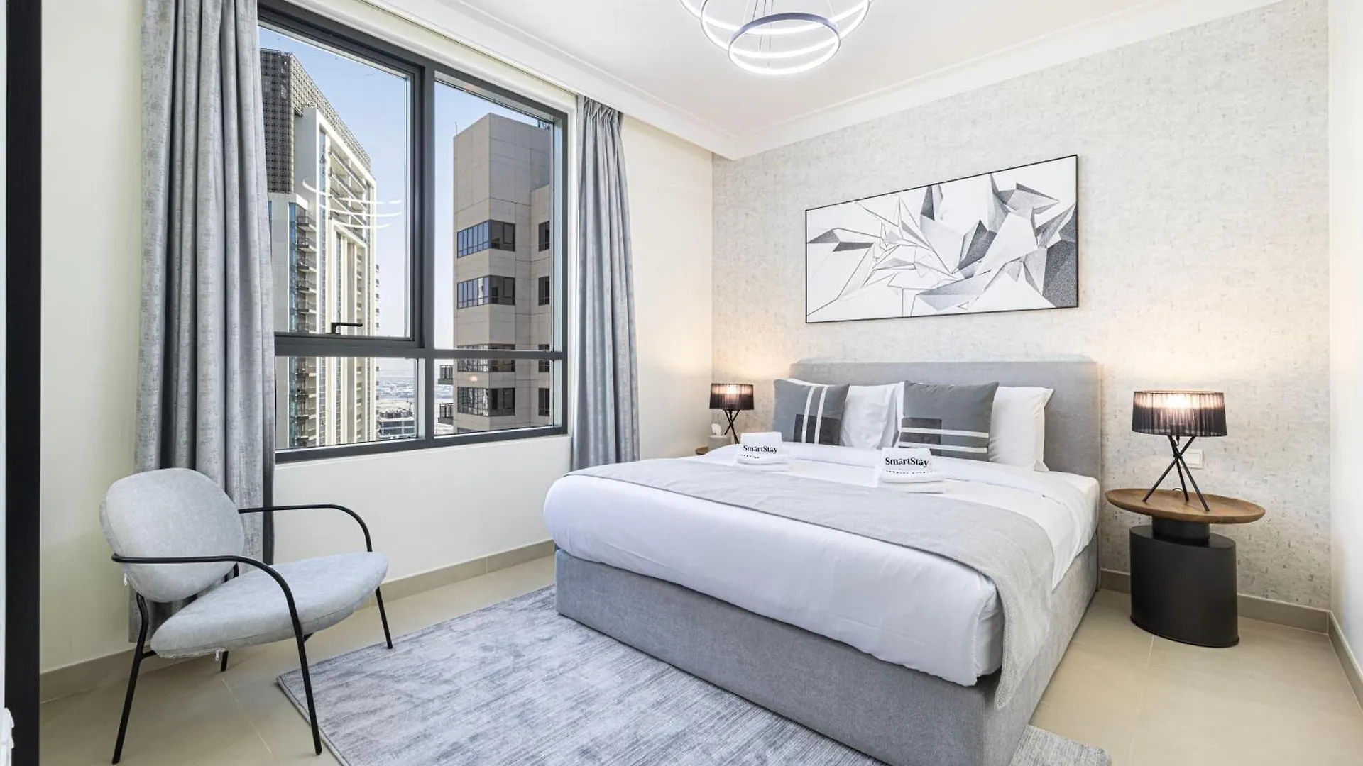 Smartstay At Creek Residences - Burj Khalifa Skyline View - Modern Luxury Apartments Dubai 0*,  United Arab Emirates
