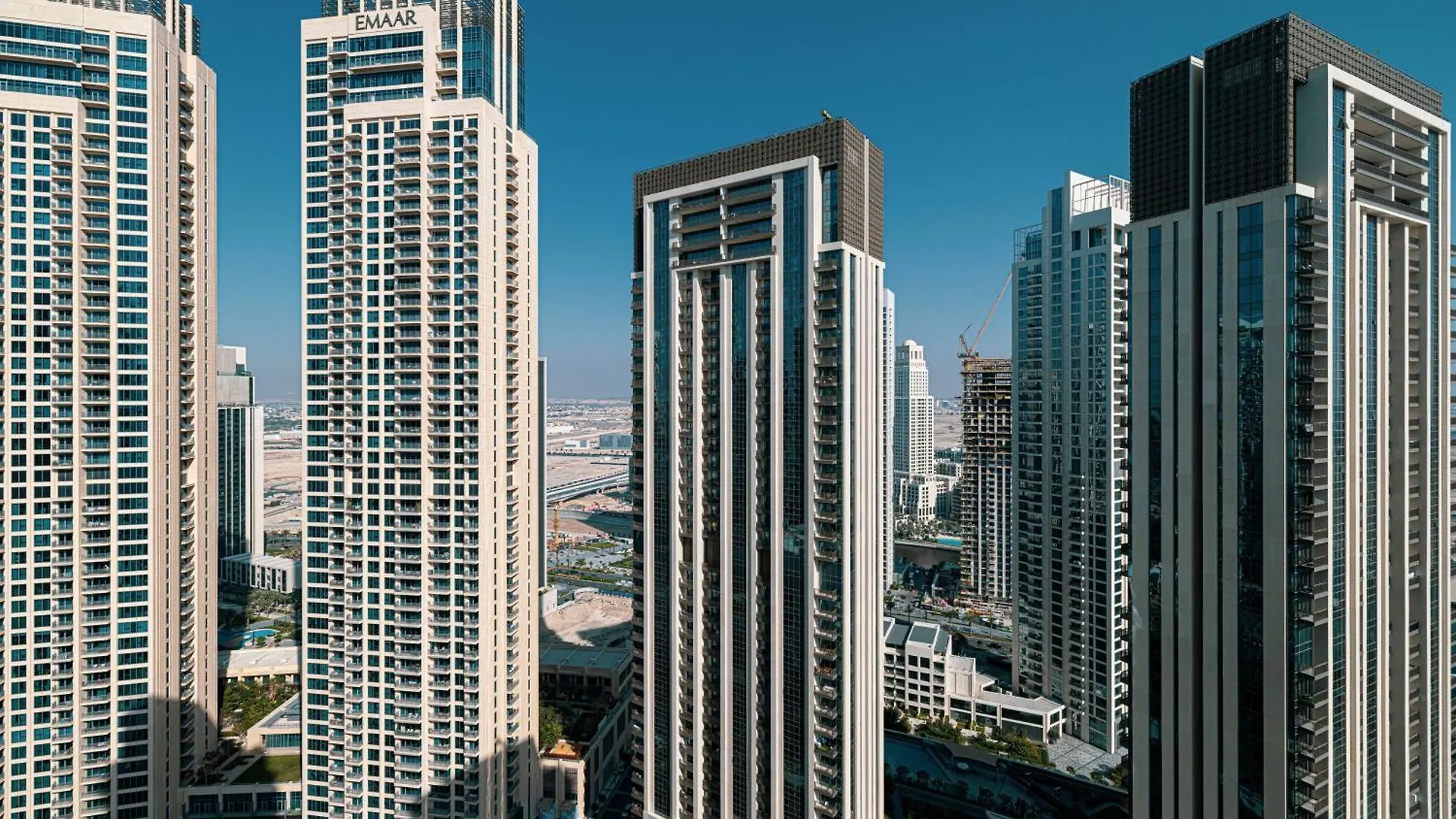 Smartstay At Creek Residences - Burj Khalifa Skyline View - Modern Luxury Apartments Dubai 0*,